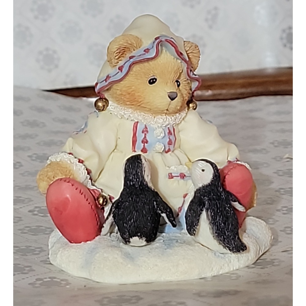 Cherished Teddies Kristen Hugs Of Love And Friendship Figurine 141194 With Box
